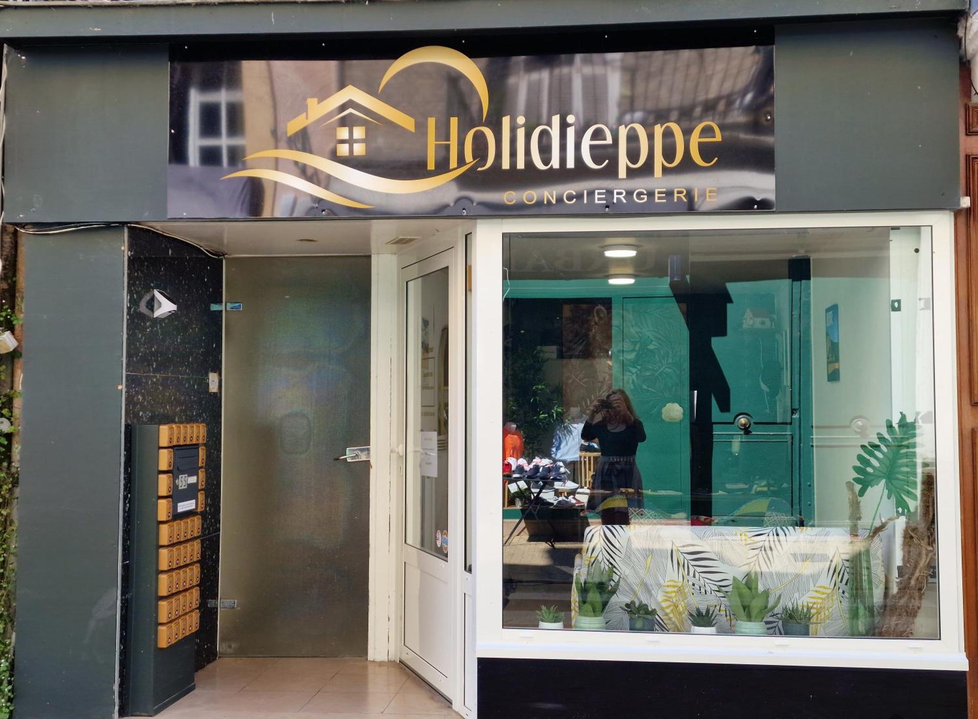 La Perle Bleue Apartman Dieppe Kültér fotó